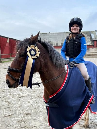 Dubbel vinst för Annabel och Sam 